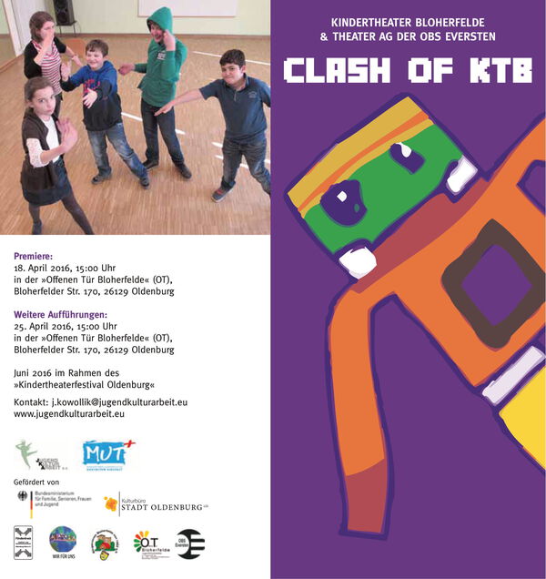 Clash of KTB - Flyer Seite 1