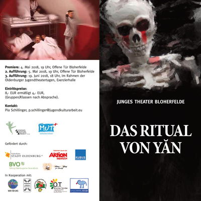 Das Ritual von Yan - Flyer Seite 1