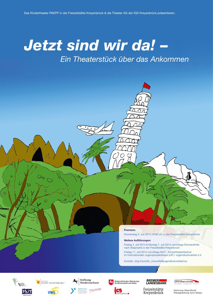 Jetzt sind wir da! - Plakat